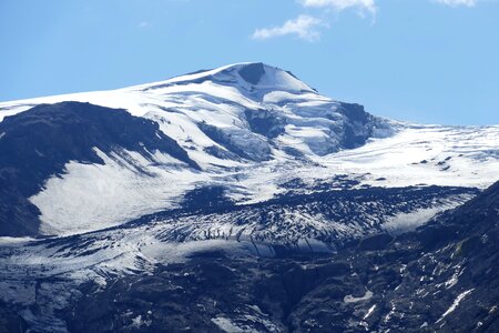 Summit mountains nature