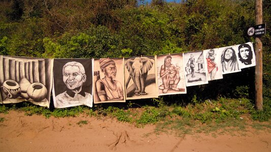 Painting art portrait