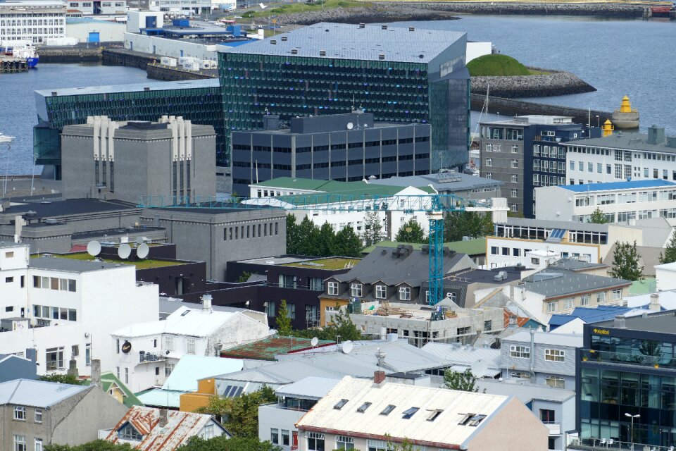 Hallgrímskirkja outlook view