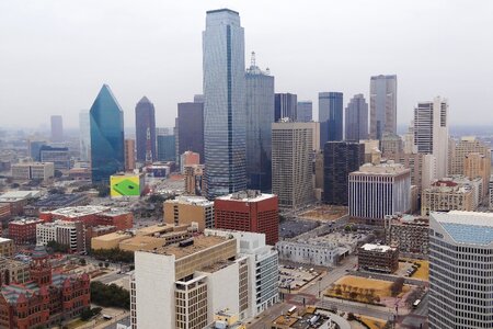 Texas downtown america photo
