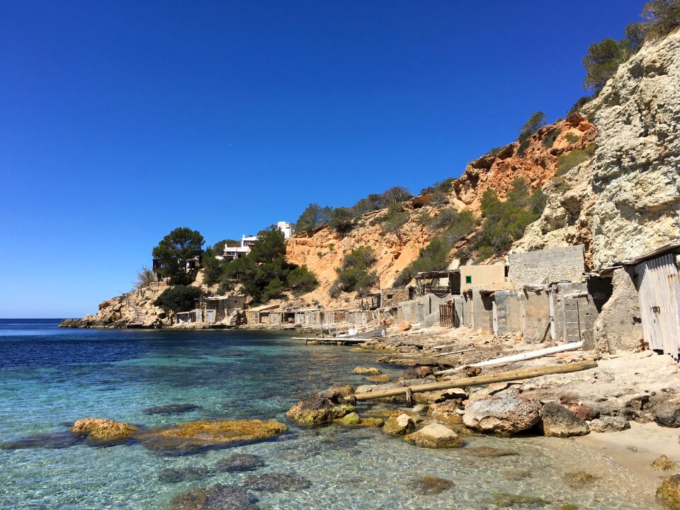 Ibiza coast beach photo