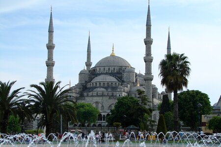 Istanbul turkey blue mosque photo