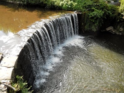 Cascade water plan garden