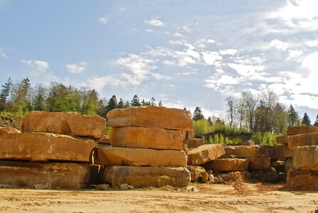 Sand stone rock removal photo