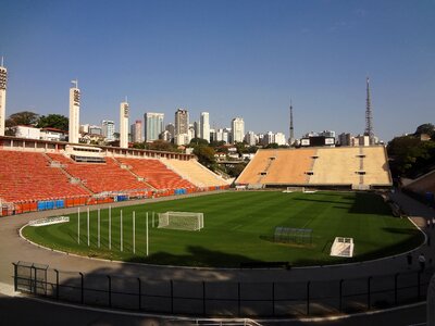 Football stadium pacaembu são paulo