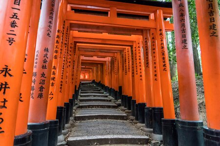 Landmark famous japanese