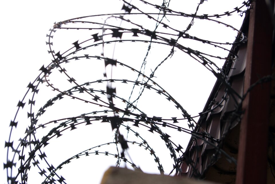 Security fence metal