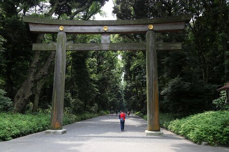 Torii temple shrine