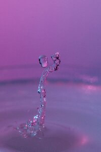 Drop of water figure sculpture