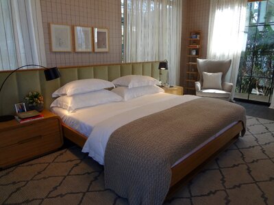 Decoration double bed house color 2016