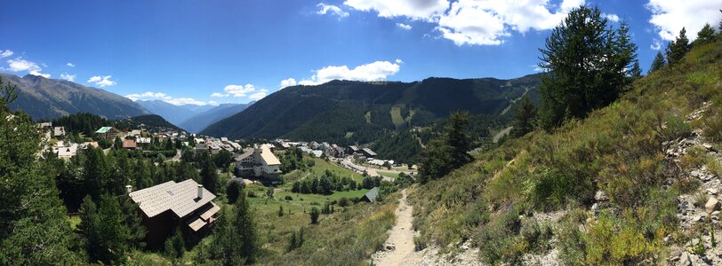 Auron alpes maritimes mountain photo