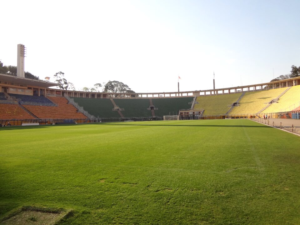 Football stadium pacaembu são paulo