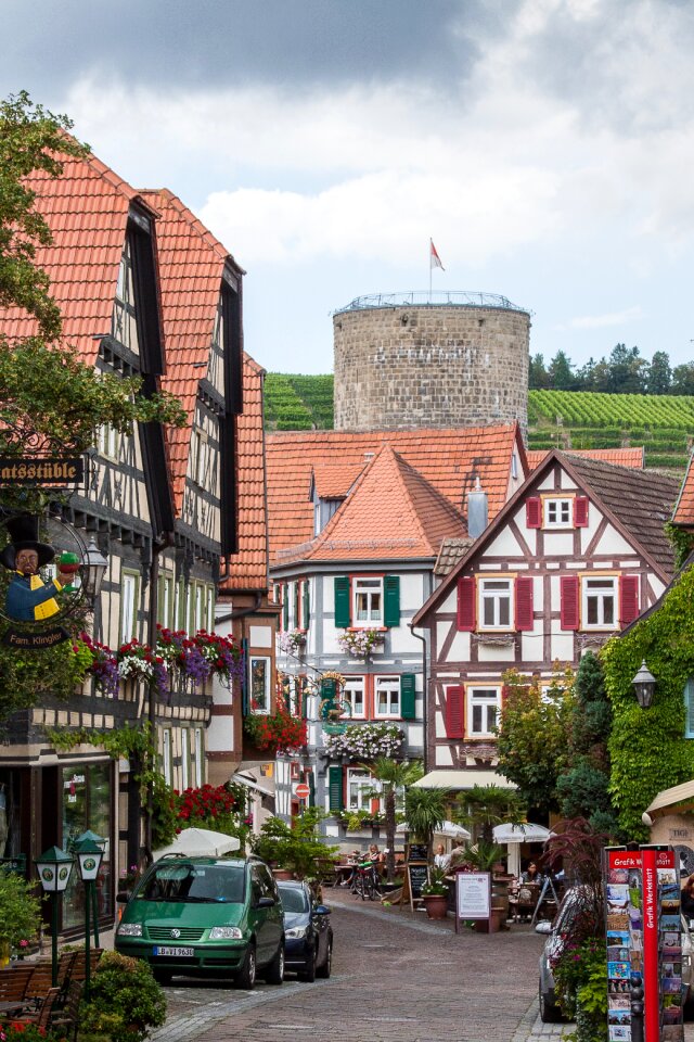 Truss swabia wine village