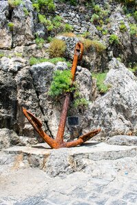 Nautical weathered metal
