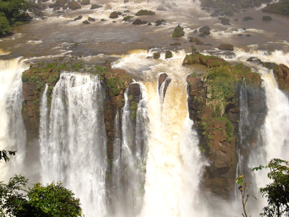 Cataracts nature mouth of the iguassu