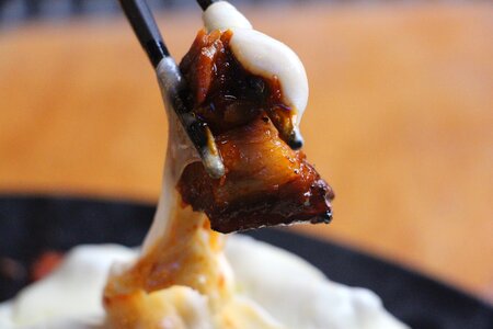 Bull pork feet cheese cheese pork feet