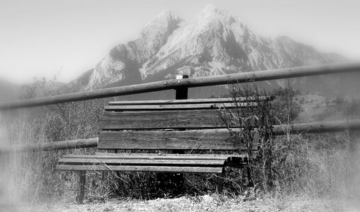 Black and white rural loneliness