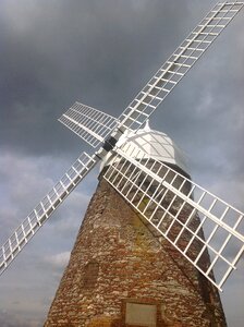 Sky landscape mill