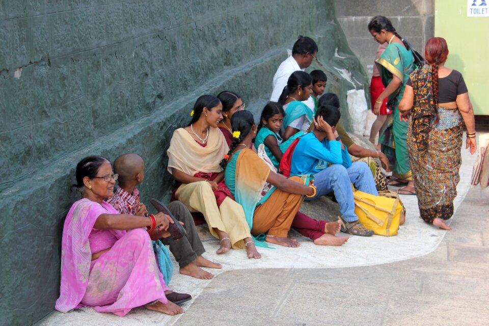 Ethnic clothes colorful