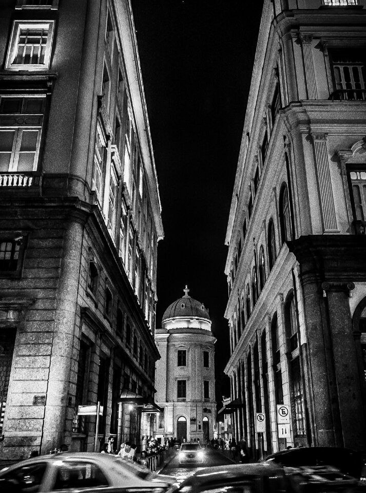City night buildings