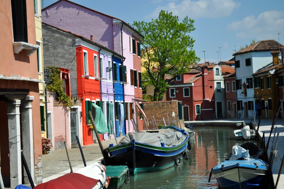 Sea channel boats