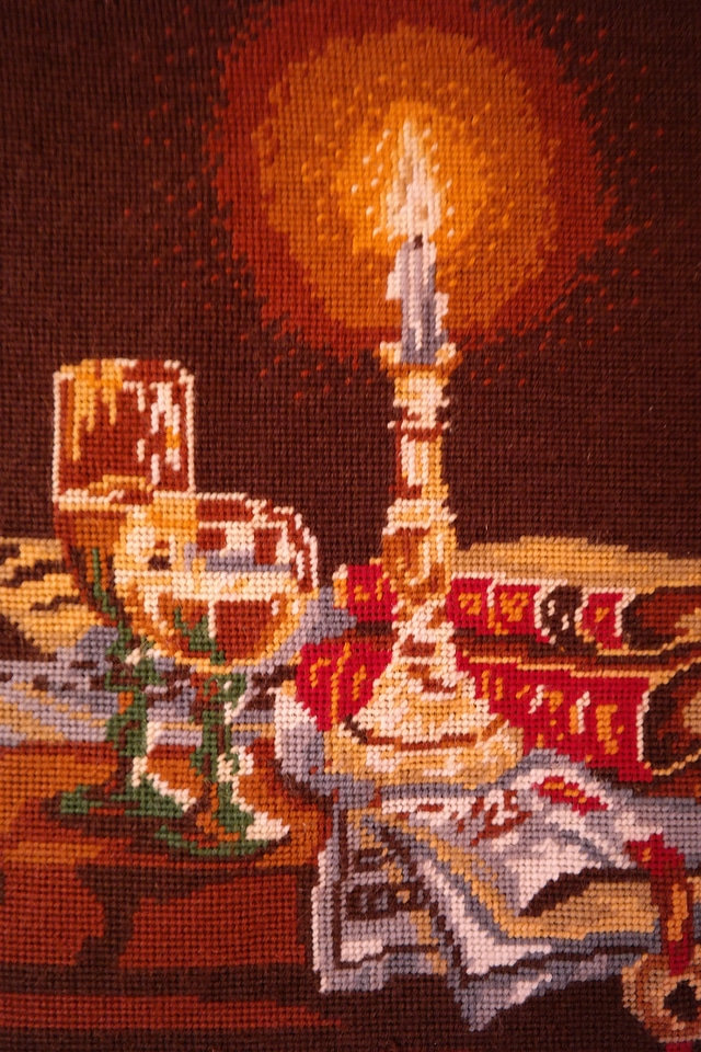 Candle still life candlelight