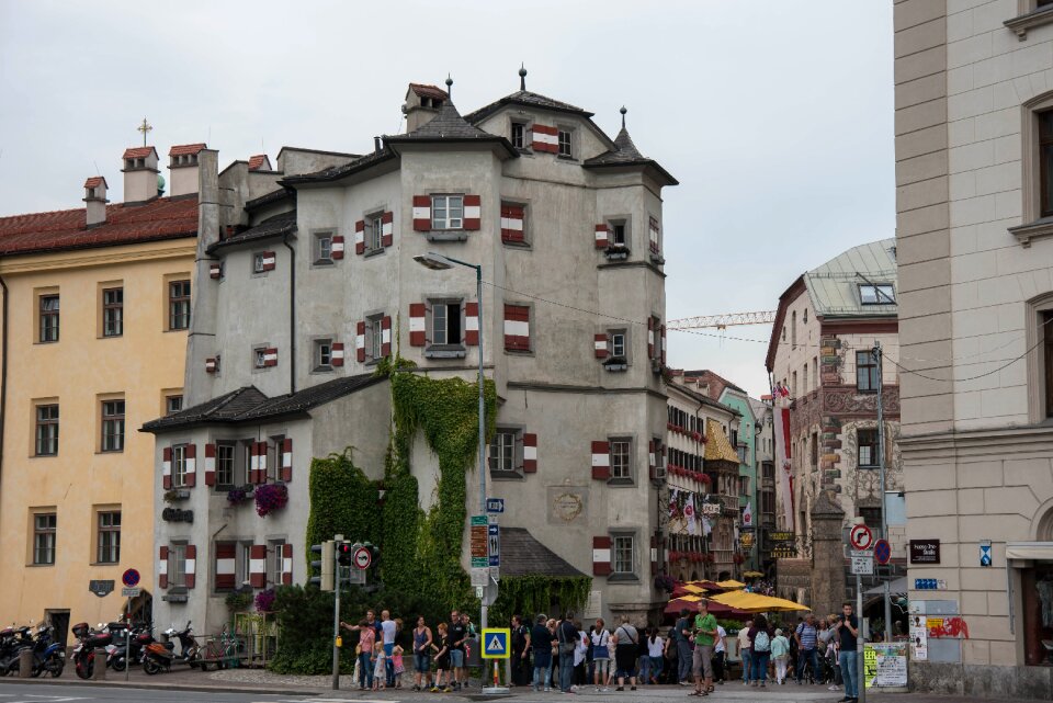 Building alley historic old town