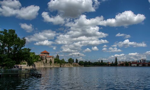 Tata castle clouds between