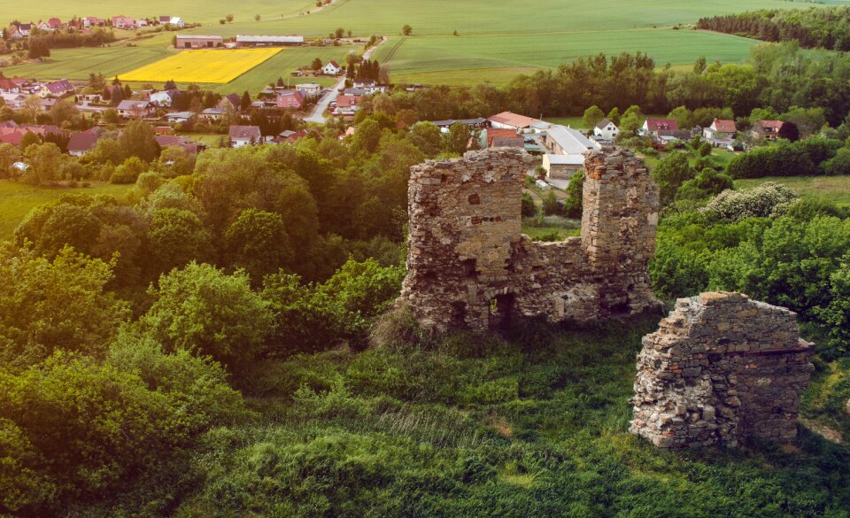Summer romanesque nature