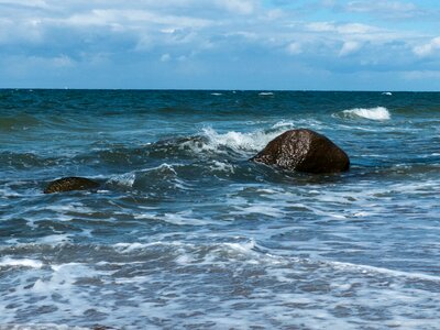 Coast by the sea water