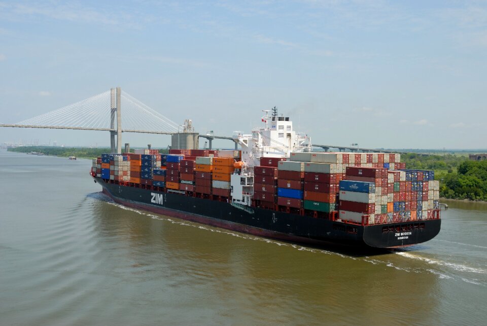 Georgia river ship