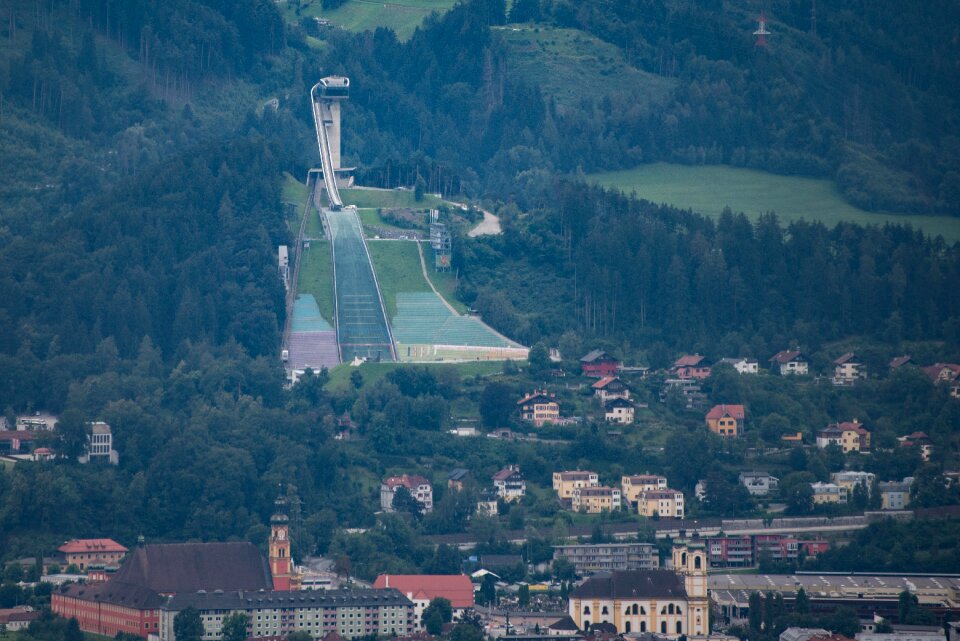 Mountain isel building innsbruck