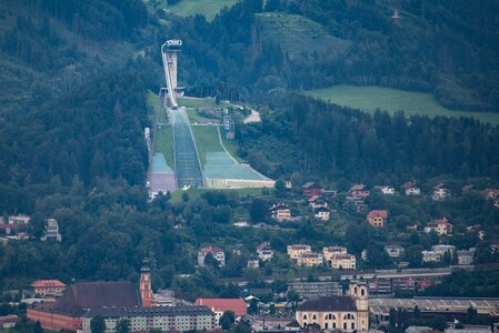 Mountain isel building innsbruck