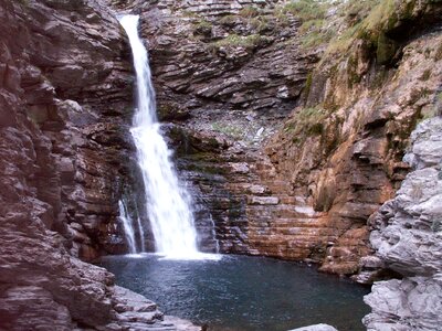 Mountain water waterfall photo