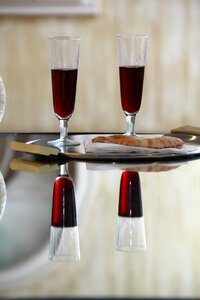 Holy communion wine mirror