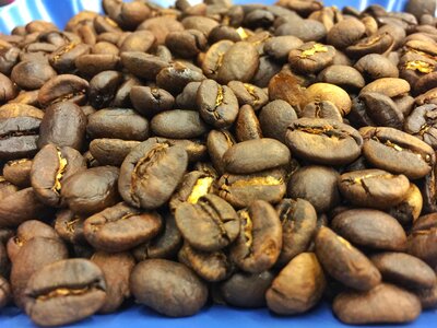 Coffee baking coffee beans