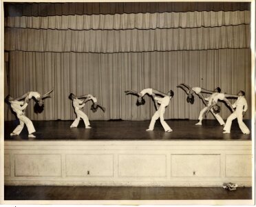 Girls stage performance