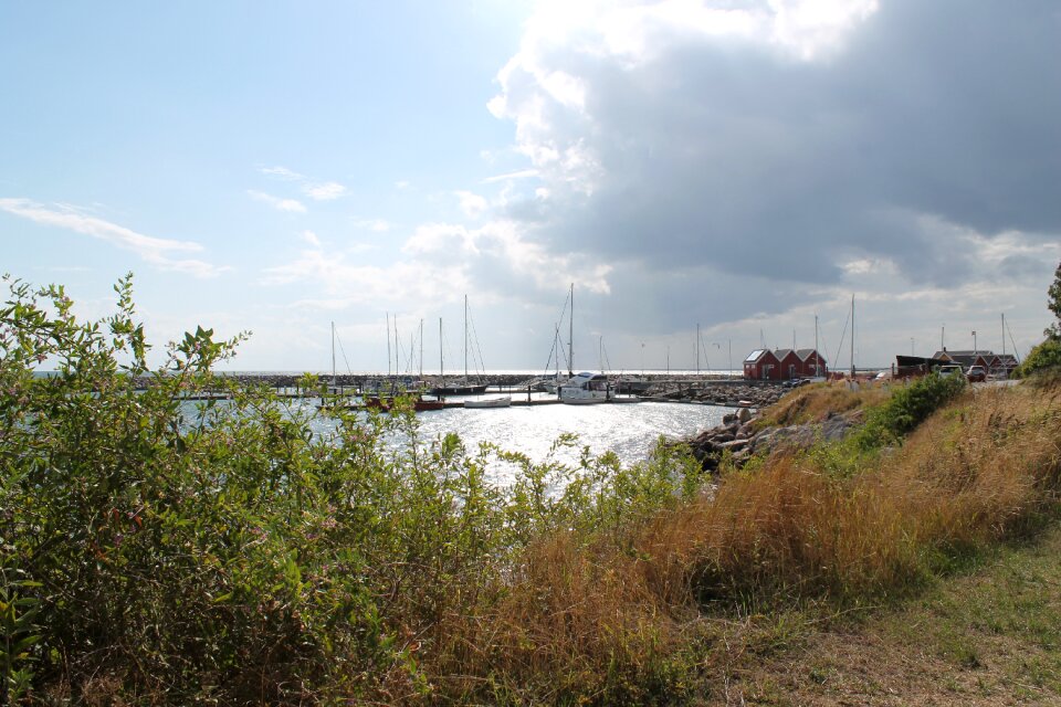 Samsø clouds sun