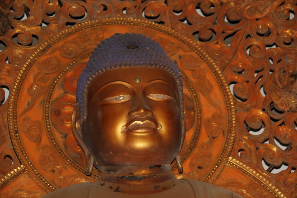 Religion statue meditation