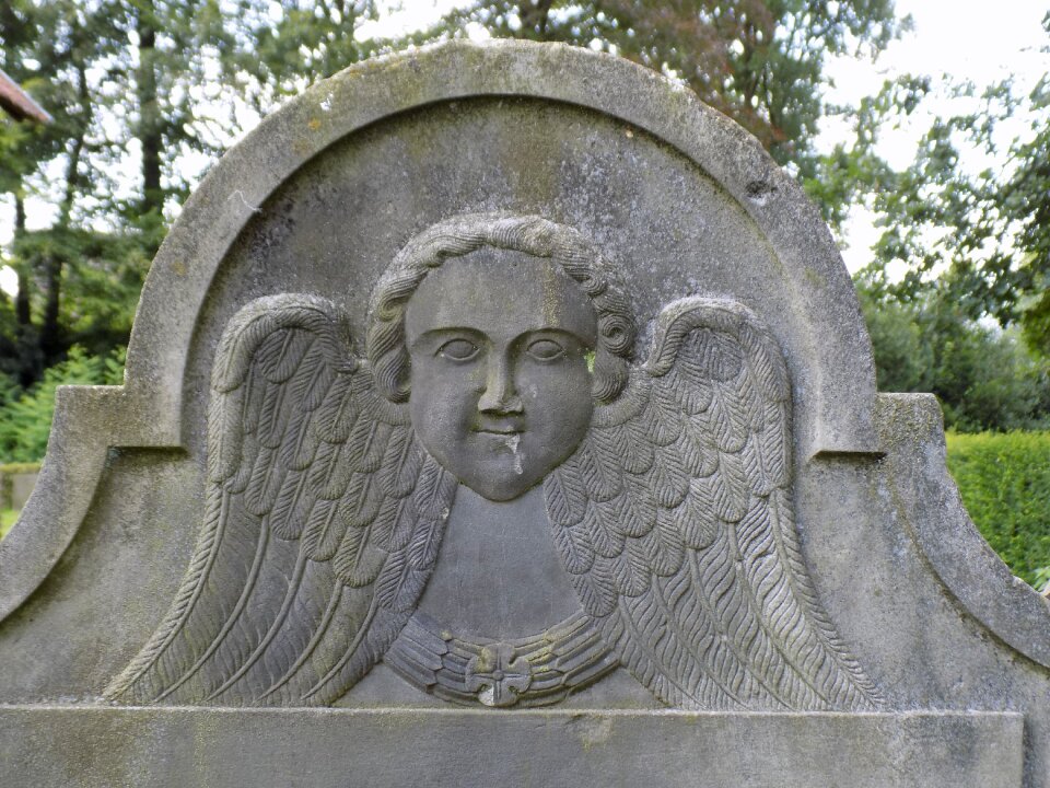 Angel religion cemetery