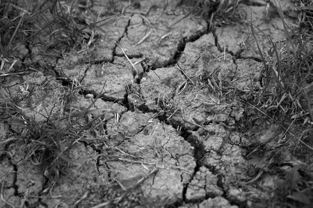 Dry earth ground photo
