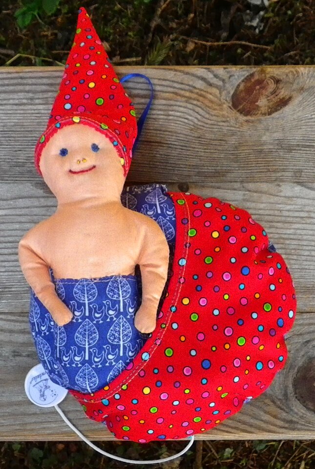 Game clock cuddly doll mermaid