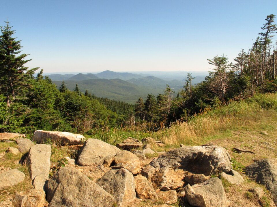 Landscape nature peak