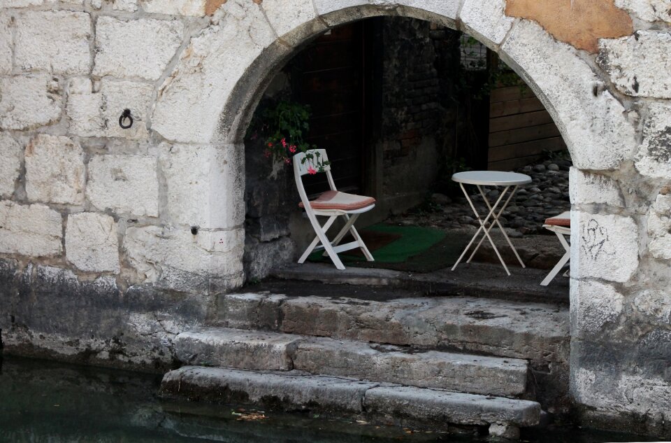 Water river stairs