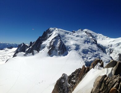 Aiguille du midi mont blanc chamonix photo