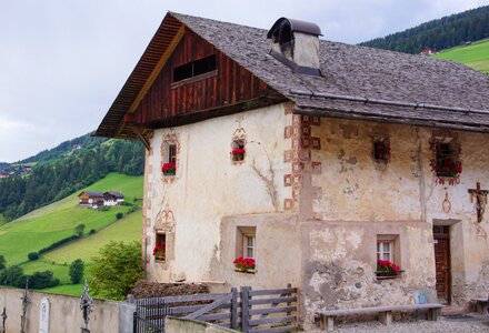 Architecture tiles houses
