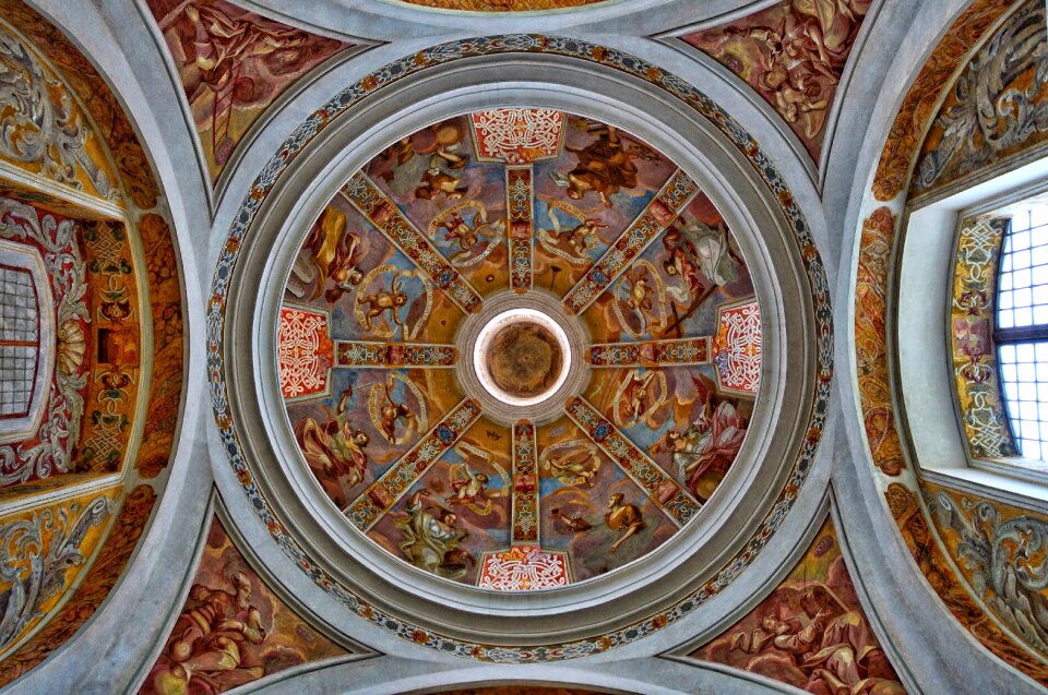 Ornamental church pattern