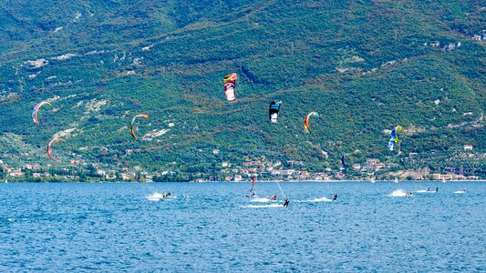 Sport wind kitesurfing photo