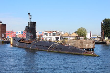 Submarine ship wreck