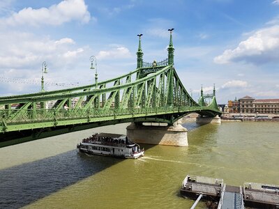 Danube places of interest steel structure photo